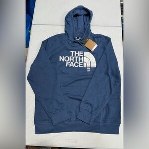 The North Face Men’s Half Dome Pullover Hoodie in Shady Blue - Medium